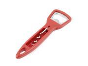 Party Club Bar Family Hotel Plastic Grip Beer Juice Red Wine Bottle Opener Red