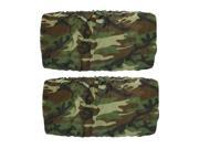 Camouflage Printed Non woven Fabric License Plate Cover Protection 2 Pcs