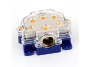 Unique Bargains Audio ANL 1 in 5 Out Fuse Holder Fuseholder Blue Shell for Car Auto