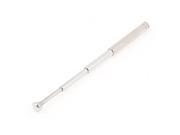8.3cm Long 4 Sections Replacement TV Radio Telescopic Antenna Aerial Silver Tone