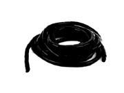 14mm OD 6.4M PE Polyethylene Spiral Cable Wire Wrap Tubing Black