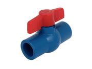 Unique Bargains Water Supply 20mm to 20mm Full Port DN15 U PVC Ball Valve Pipe Fitting