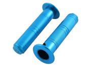 Unique Bargains Motrobike Blue 2.5cm Inner Dia Rustless Handlebar Grips Covers 2 Pcs