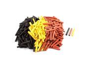Unique Bargains 300pcs 6mm Dia 2 1 Heat Shrink Tubing Shrinkable Tube Insulated Cover Cable Wrap