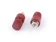Unique Bargains 2Pcs 8mm Thread Power Amplifier Binding Post Terminal for Cable Soldering