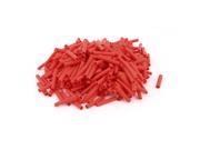 Unique Bargains 380pcs 4mm Dia 30mm Long Polyolefin Heat Shrink Tubing Wire Wrap Sleeve Red