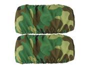 Unique Bargains 2 Pcs Camouflage Printed Rear Number Plate Covers for Car Auto