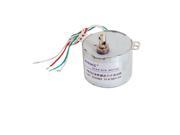 220 Voltage 50RPM 50mm Synchronized Electric Gearbox Motor w Capacitors
