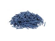 Unique Bargains 500pcs 4mm Dia 50mm Long Polyolefin Heat Shrink Tubing Wire Wrap Sleeve Blue