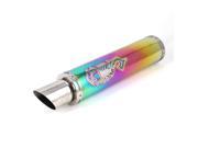 Motorcycle Spare Part Exhaust Pipe Muffler Silencer Colorful 50mm Dia