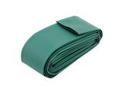 Unique Bargains 35mm Dia 3.86M 13Ft Long Heat Shrink Tubing Electric Wire Wrap Sleeve Green