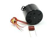220V 16.7RPM 7mm Centrifugal Shaft Synchronous Motor Capacitor 2 in 1