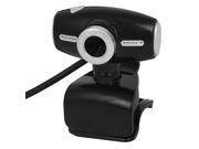 Unique Bargains Rotatable Clip on USB 2.0 Webcam PC Camera w 3.5mm Plug Microphone
