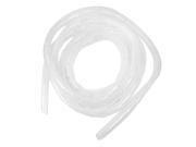 Unique Bargains White 20mm Outside Dia. 3meter Polyethylene Spiral Cable Wire Wrap Tube