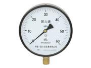 Y 150 M20 x 1.5 Thread 60Mpa Air Pressure Gauge for Industrial Compressor