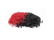 Unique Bargains 1800Pcs 1mm 4mm 2 1 Heat Shrink Tube Sleeving Wrap Wire Kit Black Pink