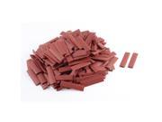 300pcs 7mm Dia 50mm Long Polyolefin 2 1 Heat Shrink Tubing Wire Wrap Sleeve Red