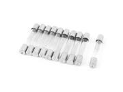 10pcs Mircrowave Oven High Voltage Fast Blow Fuse Tube 800mA 0.8A 5KV