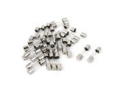 AC 250V 20A 5mm x 20mm Quick Fast Blow Acting Type Glass Tube Fuses 30PCS