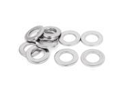 10pcs Silver Tone 316 Stainless Steel Flat Washer 5 8 for Screws Bolts
