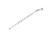 Unique Bargains 11cm Long Remote Controller 4 Sections Telescopic Antenna Aerial for Car