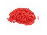 Unique Bargains 400Pcs Polyolefin 2 1 Heat Shrink Tubing Sleeving Wrap Wire 5x30mm Red