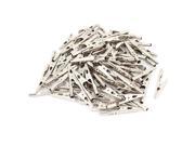 80Pcs 5A Non Insulated Alligator Clip Car Battery Test Clamp