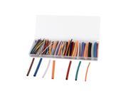 Unique Bargains New Kit 180Pcs Assortment 2 1 Heat Shrink Tubing Tube Sleeving Wrap Wire 1mm 6mm