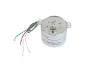 220 Voltage 100RPM 50mm Synchronous Electric Gearbox Motor w Capacitors