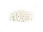 300 x White Plastic Hex Socket Cap Fastener Screws 4mm x 10mm