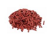 Unique Bargains 500pcs 5mm Dia 35mm Long Polyolefin Heat Shrink Tubing Wire Wrap Sleeve Red