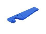 Unique Bargains Portable Plastic Foldable Stand Holder Bracket Blue for Mobile Phone