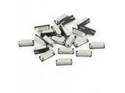 Unique Bargains 20 Pcs HC 49S SMD Surface Mounted Crystal Oscillator 12MHZ 12.000Mhz Replacement