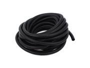 Unique Bargains 9M 30Ft 0.4 Black PVC Flexible Corrugated Tubing Hose Cable Sprial Pipe