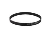 S2M 200 100 Teeth Black Rubber 6mm Width Synchronous Timing Belt 60