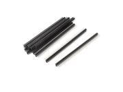 11 Pcs 2.54mm Pitch Double Row 40 Position Straight Male PCB Pin Header