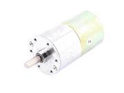 Unique Bargains DC 12V 6mm Shaft 30RPM Speed Reducing Gear Box Electric Motor