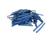 Unique Bargains 200pcs 5mm Dia Polyolefin Heat Shrink Tubing Tube Wire Wrap Sleeve 90mm Blue