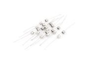 Slow Blow Time Delay Axial Leaded Glass Tube Fuses 5 x 20mm 250V 4A 10pcs