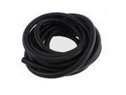 Unique Bargains Black Flexible Bellows Hose Corrugated Tube Tubing 8M Length 21.2mm Dia