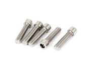 M10 x 40mm 304 Stainless Steel Hex Socket Head Cap Screws Bolts DIN 912 5pcs