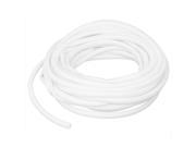 Unique Bargains White Protective Heat Resistant Sleeve Sleeving 8mm x 8.5m for Cable Wire
