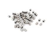 AC 250V 8A Fast Blow Acting Type Glass Tube Fuses 5mm x 20mm 30 Pcs
