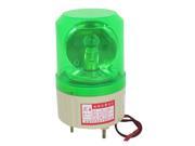 AC 220V Industrial Alarm System Rotating Warning Light Lamp Green