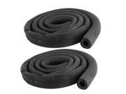 180cm 6Ft Length 16 ID Foam Pipe Thermal Insulating Black for Air Conditioner