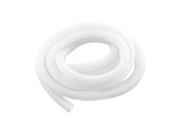 Plastic Air Conditioner Drain Pipe Water Hose 5 Meters Length White