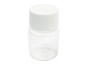 Unique Bargains 30mL 5.5cm x 3.5cm Clear Plastic Cylindrical Liquid Bottle for Biochemistry Lab