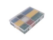 Unique Bargains 180Pcs Colorful Assorted Sizes Heat Shrinkable Tube Sleeving Wrap Wire Kit