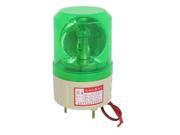 Unique Bargains AC 110V Industrial Alarm System Rotating Warning Light Lamp Green