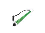 Unique Bargains Universal Green Metal Capacitive Touch Screen Pen Stylus for Cell Phone
